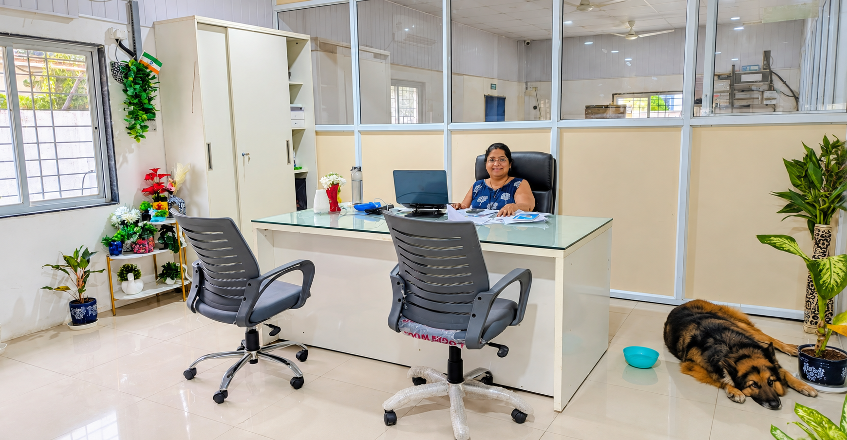 VEVRA Chairperson's executive office suite