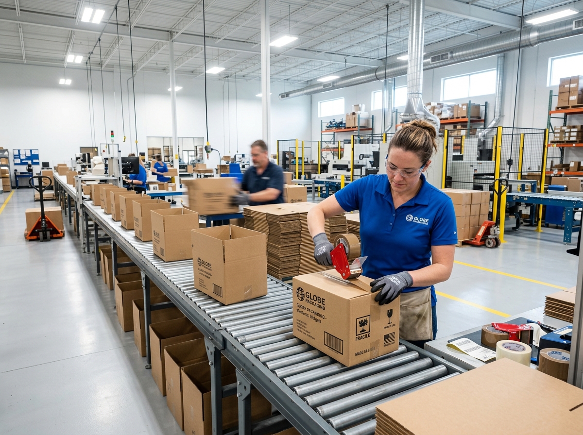 On-site packaging operations by VEVRA