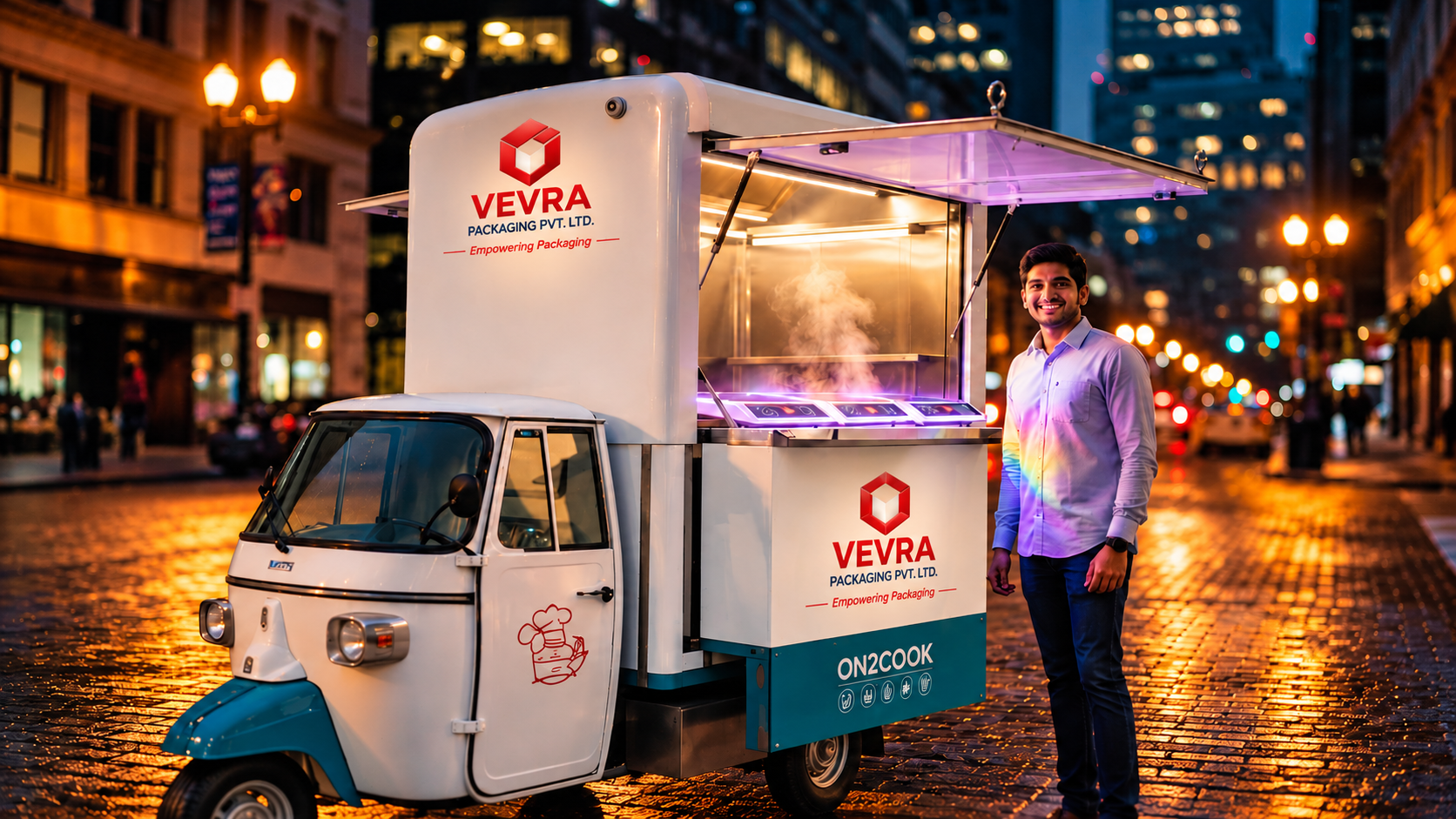VEVRA E-Kart Electric Food Truck
