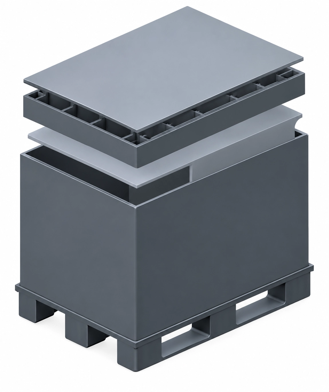 Modular Collapsible Container