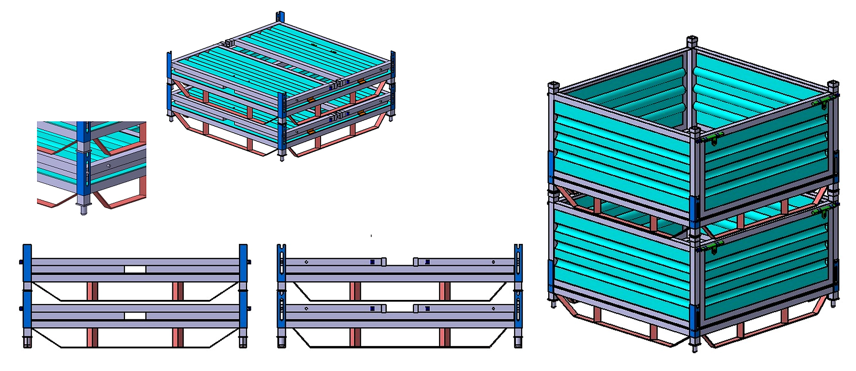 Metal Returnable Packaging
